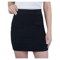 Saia Feminina Autenticada Alfaiataria Preta - 7816 Saia Feminina Autenticada Alfaiataria Preta - 7816