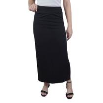 Saia Feminina Autenticada Longa Preta - 7639 Saia Feminina Autenticada Longa Preta - 7639