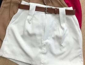 Saia Feminina Branca Tam M Divini Moda Saia Feminina Branca Tam M Divini Moda