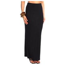 Saia Feminina Colcci Canelada Slim Com Fenda