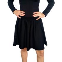 Saia Feminina Godê Elástico Lisa Suplex Pp ao Plus Size