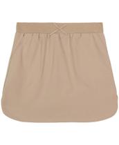 Saia feminina IZOD School Uniform Pull-on Khaki tamanho 4
