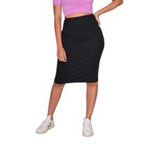 Saia Feminina LZT Ribana Preta - 8072 Saia Feminina LZT Ribana Preta - 8072