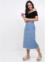 Saia feminina midi Saia feminina midi