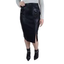 Saia Feminina Mochine Midi Preta - SAAI84 Saia Feminina Mochine Midi Preta - SAAI84