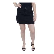 Saia Feminina Recuzza Cargo Preta - 10731