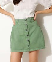 Saia Feminina Sarja Botões Marisa-46071