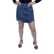 Saia Feminina Tharog Jeans Floyd Marmorizada - TH3047