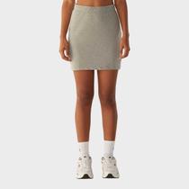 Saia Fila Life Core Feminina Cinza Saia Fila Life Core Feminina Cinza