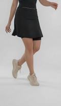 Saia Fitness Feminina Com Short - Treino e Esportes