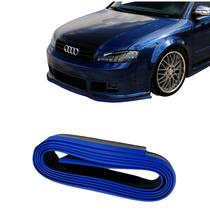 Saia frontal ajustável Flexível PVC Preto e Azul Universal Saia frontal ajustável Flexível PVC Preto e Azul Universal