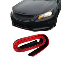 Saia frontal ajustável Flexível PVC Preto Vermelho Universal