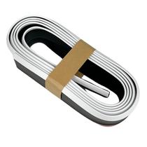 Saia frontal Veicular Universal Branco e Preto Carro PVC