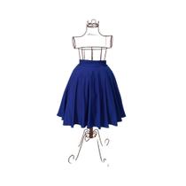 Saia Godê Duplo Infantil Azul - Absoluto Glamour Saia Godê Duplo Infantil Azul - Absoluto Glamour