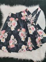 Saia gode estampada Saia gode estampada