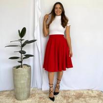 Saia Gode Midi Rodada Social Moda Evangélica Congresso Saia Gode Midi Rodada Social Moda Evangélica Congresso