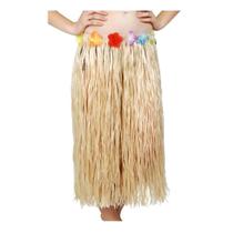 Saia Havaiana Cor Palha Baile Havai Lual Festa Carnaval 80cm Saia Havaiana Cor Palha Baile Havai Lual Festa Carnaval 80cm