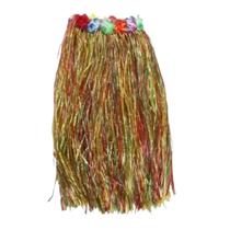 Saia Havaiana Hula Hula Colorido - 60cm