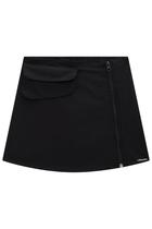 Saia Infantil Menina Preto Lilimoon