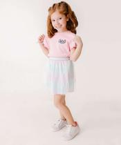 Saia Infantil Tule Tie Dye Marisa Tam 4 a 10-11020 Saia Infantil Tule Tie Dye Marisa Tam 4 a 10-11020