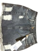 Saia intermediaria cint media jeans