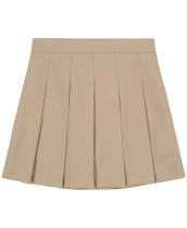 Saia IZOD, uniforme escolar feminino, pull-on, cáqui, tamanho 6 Saia IZOD, uniforme escolar feminino, pull-on, cáqui, tamanho 6