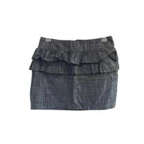 Saia Jeans Babado Missbella Saia Jeans Babado Missbella