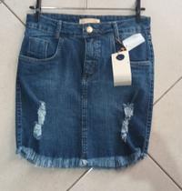 Saia jeans