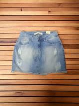Saia jeans curta