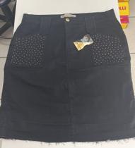 Saia Jeans escuro
