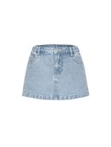 Saia jeans GORGLITTER Vintage Y2K com shorts de 8 a 12 anos Saia jeans GORGLITTER Vintage Y2K com shorts de 8 a 12 anos