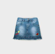 Saia jeans infantil Saia jeans infantil