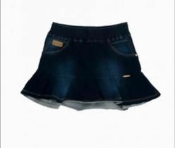 Saia Jeans Juvenil Pullga Saia Jeans Juvenil Pullga