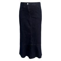 Saia Jeans Longa Ref 83 Moda Evangélica Plus Size