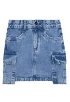 Saia Jeans Menina Infantil BILITON