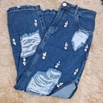 Saía Jeans Midi Saía Jeans Midi