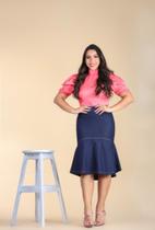 Saia Jeans PePlum MID Saia Jeans PePlum MID