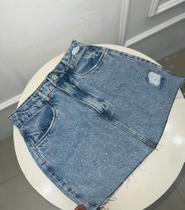Saia jeans
