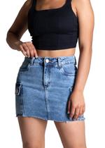 Saia Jeans Sawary - 275862 Azul