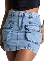 Saia Jeans Sawary - 278147 Azul