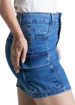 Saia Jeans Sawary - 278558 Azul