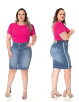 Saia Jeans Tamanho 46