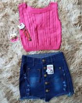 Saia jeans Tm 38