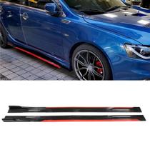 Saia Lateral Universal 220cm Ajustável Preto Vermelho Corola Saia Lateral Universal 220cm Ajustável Preto Vermelho Corola