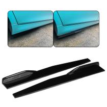 Saia Lateral Universal Spoiler Ajustável Preto Metálico Golf