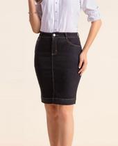 Saia Laura Rosa Tradicional Black 810412