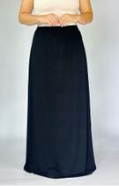 Saia Longa Básica Feminina Cintura Alta Viscolycra Tribo Livre