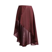 Saia Longa De Chiffon Para Mulheres, Ajustável Com Fivela, Vestido Tutu Para Dança, Saia De