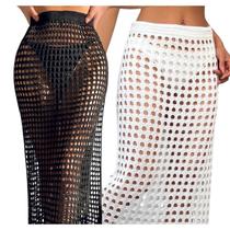 Saia Longa Saída de Praia Moda Feminina Verão