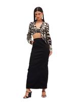 Saia Longa Sommer Sarja Preto